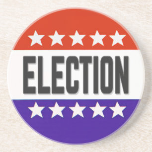 Porta-copos Botão de eleição