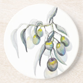 Porta-copos Branch de Oliveiras Mágicas, pintado à mão