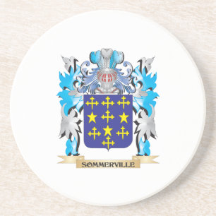 Porta-copos Brasão de Sommerville - crista da família