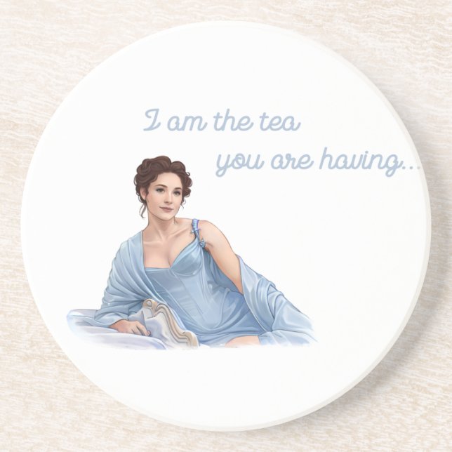 Porta-copos Bridgerton inspired (Frente)