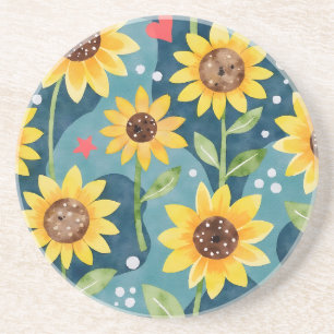 Porta-copos Brilhante Sunflower