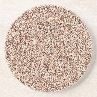 Porta-copos Brilho Dourado cor-de-rosa do falso