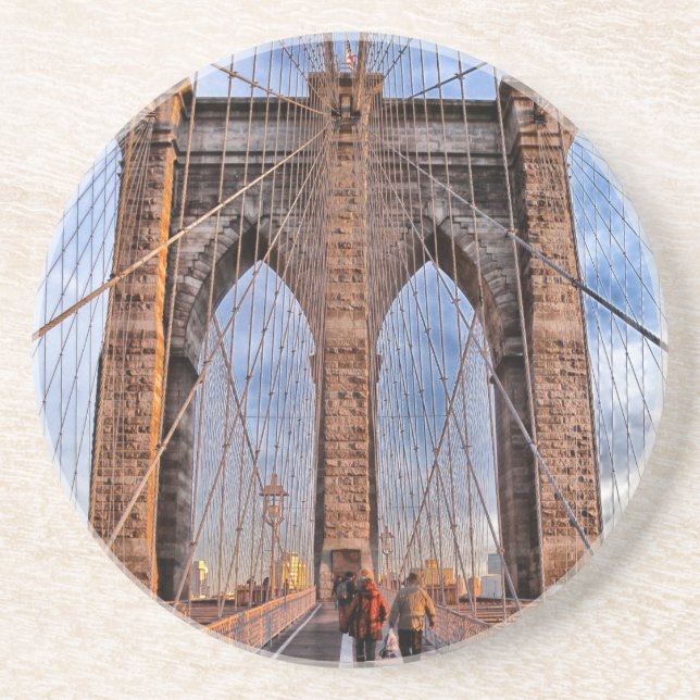 Porta-copos Brooklyn Bridge Nova Iorque (Frente)