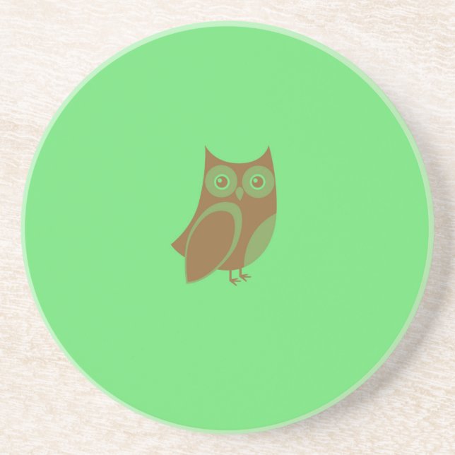 Porta copos Brown Owl (Frente)