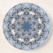 Bule Coaster de Arenito Decorativo