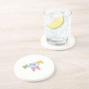 Porta-copos Bule Coaster de Patchwork para o Dia das Mães