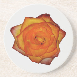 Porta-copos Bule de Arenito Rosa Laranja Queimada