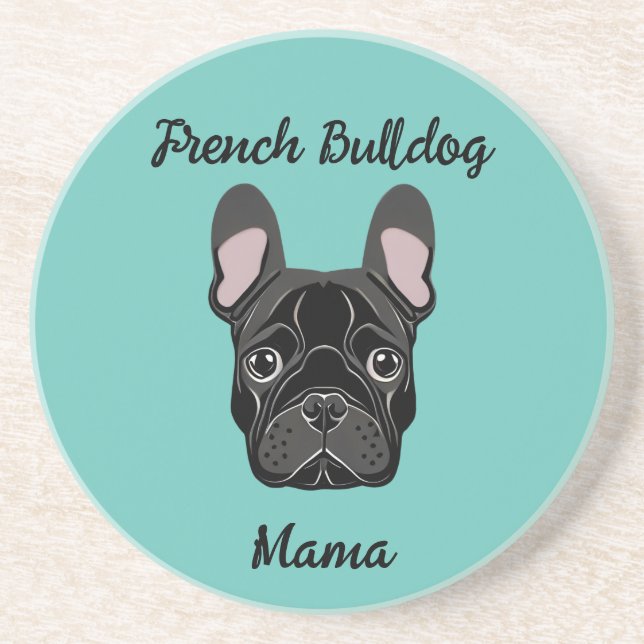 Porta-copos Bulldog Mama Francesa (Frente)