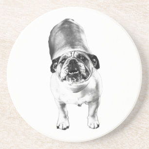 Porta-copos Bulldog — Olhe Para Cima, Suave Sombreado