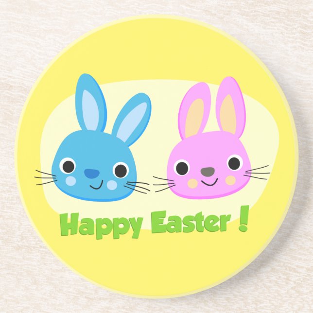 PORTA-COPOS BUNNIES "FELZ PASCOA" (Frente)