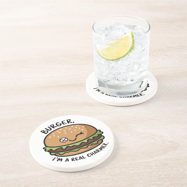 Porta-copos Burger, sou um verdadeiro encantador (Lateral)