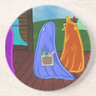 Porta-copos Busy Ghost