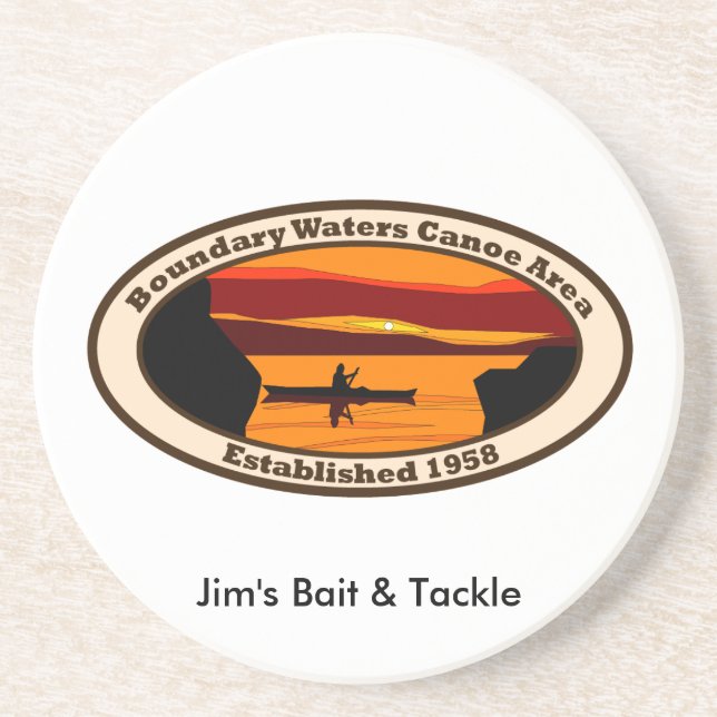 Porta copos BWCA - Mensagem Personalizada (Frente)