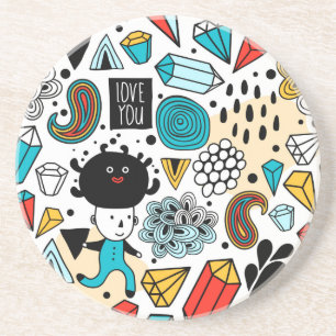 Porta-copos Cabeça louca