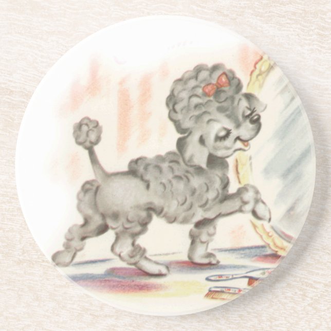 Porta-copos cachorrinho no espelho (Frente)