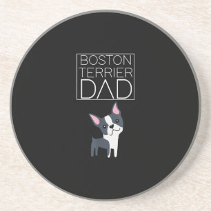 Porta-copos Cachorro Boston Terrier Pai Mens Eu Amo Bonito Eng