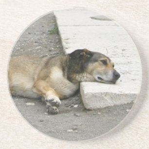 Porta copos Cachorro Cansado, personalizável