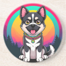 Cachorro de Desenho Animado Divertido