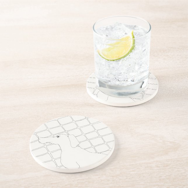 Porta-copos Cachorro Original Desenho Cachorro Chinês Ano Aniv (Lateral)