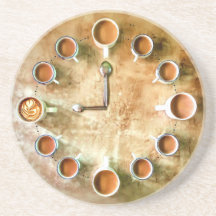 Café relógio café design