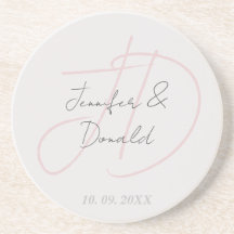 Caligrafia monograma de roteiro clássico da moda