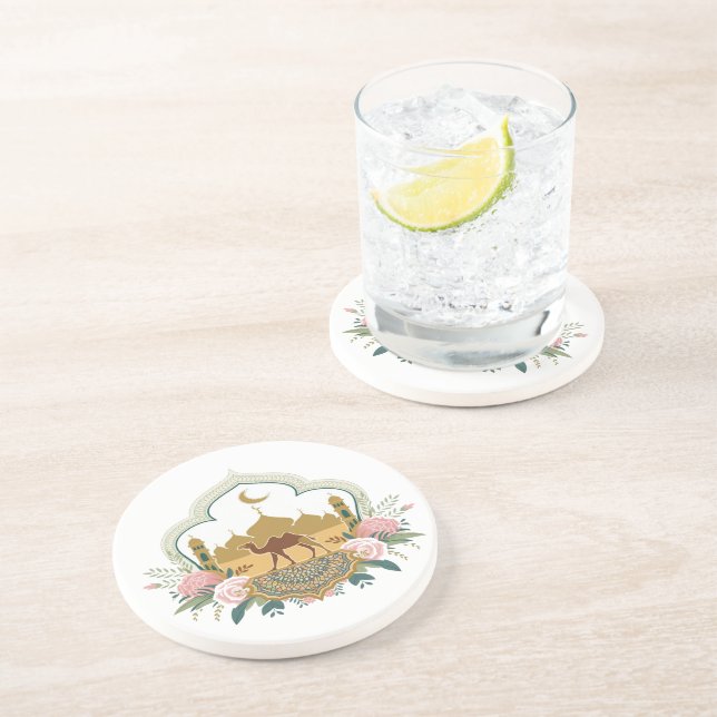 Porta-copos Camel e Mesquita Harmonia (Lateral)