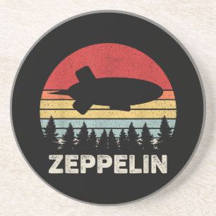 Porta-copos Camisa Vintage Retro Zeppelin Dirigible Aeróstato