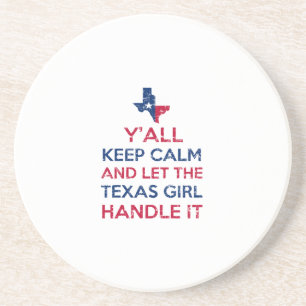 Porta-copos Camisetas da menina de Texas