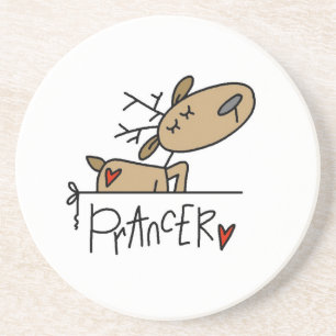 Porta-copos Camisetas e Presentes de Natal do Prancer Reindeer