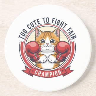 Porta-copos Campeão Gato Bravo Fofo