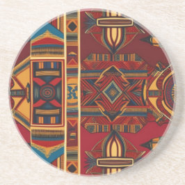 Porta-copos Canvas africana