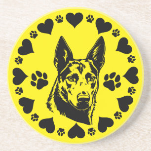Porta-copos Cão Kelpie australiano