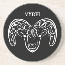 Capim/ovelha, tribal, preto e branco