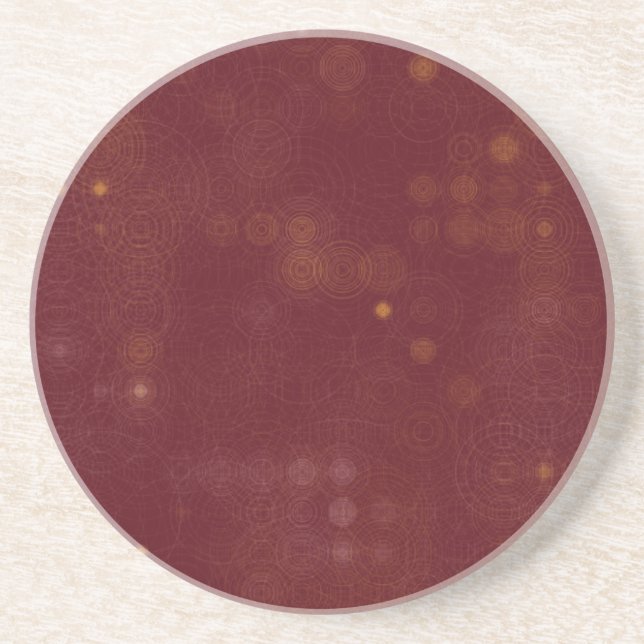 Porta-copos Carpete Vermelho (Frente)