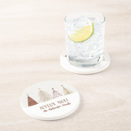 Porta-copos Casa da Família Festiva Joyeux Noel Natal