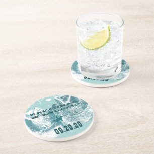 Porta-copos Casamento de Fazenda do Ranch de Cavalo Ocidental