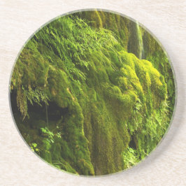 Porta-copos Cascata em verde