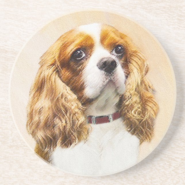 Porta-copos Cavalier King Charles Spaniel Original (Frente)