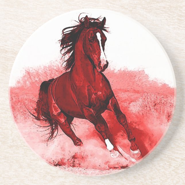 Porta-copos Cavalo em Execução (Frente)