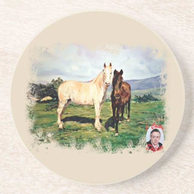 Porta-copos Cavalos/Cabalos/Cavalos (Frente)