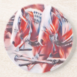 Porta-copos Cavalos de trabalho