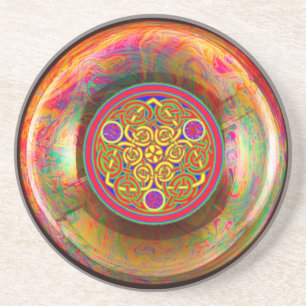 Porta-copos Celtic Knot