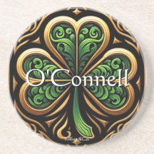 Celtic Shamrock Coaster