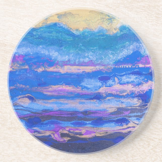 Porta-copos Céu ouro (Frente)