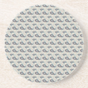 Porta-copos Champagne Paisley Pattern