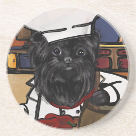 Porta-copos Chef Affenpinscher