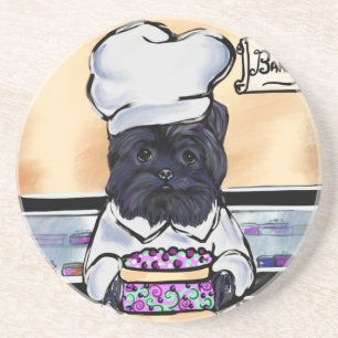 Porta-copos Chef Affenpinscher