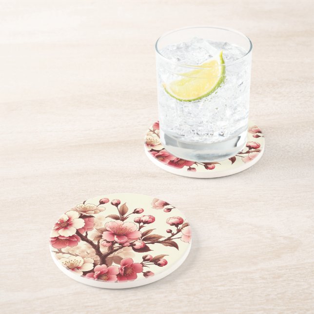Porta-copos Cherry Blossom (Lateral)