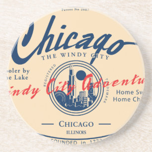 Porta-copos Chicago Windy City