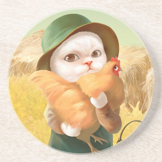 Porta-copos Chicken Hug (Frente)